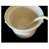 White Decorative Plates, Ironstone Moonstone Japan Porcelain Coffee Pot With Lid 4253 MCM Vintage and Soup Tureen