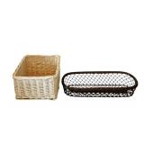 Collection of Decorative Storage Baskets