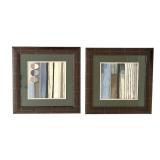 Two Petite Framed Art Prints