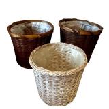 Collection of Decorative Storage Baskets