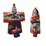 Four Japan Standing Hino Tachihina Kaga Figurines