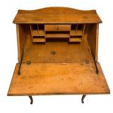 Vintage Secretary Desk with Chair