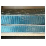 Vintage White Metal Bed Frame