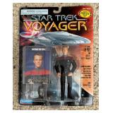 Star Trek Lt. Commander Worf, Lt. Tom Paris and Captain Jean-Luc Picard as Borg Figurines