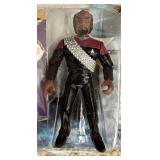 Star Trek Lt. Commander Worf, Lt. Tom Paris and Captain Jean-Luc Picard as Borg Figurines