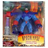 X-Men Figurines including Iceman II, Apocalypse and Gambit