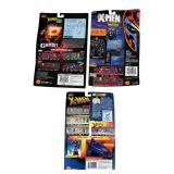 X-Men Figurines including Iceman II, Apocalypse and Gambit