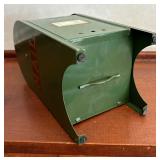 Vintage Metal Mailbox Bank