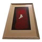 Kaoru Kawano – Girl and Candle & Kaoru Kawano – Girl and Bird Framed Art Prints