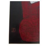 Kaoru Kawano – Girl and Candle & Kaoru Kawano – Girl and Bird Framed Art Prints