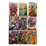 Vintage Comics by Valiant "Solar Man of The Atom"  and Magnus "Fobort Fighter"