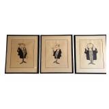Three Vintage GR Cheesebrough Lithographs