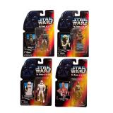 Vintage Star Wars Figurines Original Packaging / "The Power of the Force", "3-3PO" Stormtrooper, Yoda & Boba Fett