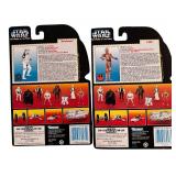 Vintage Star Wars Figurines Original Packaging / "The Power of the Force", "3-3PO" Stormtrooper, Yoda & Boba Fett