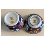 Gold Imari Bowl and Ginger Jar