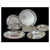 Vintage Silver Plated Platters and Bowls