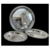 Vintage Silver Plated Platters and Bowls