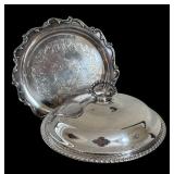 Vintage Silver Plated Platters and Bowls