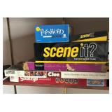 Games Galore including Scene It, Pictionary, Slang Flashcards, Banana Grams, Twister and More!