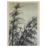 Japanese Print Bamboo Forest by EIICHI KOTOZUKU
