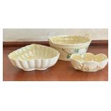 Pretty Petite Belleek Dishes
