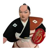 Japanese Hakata Samuri Warrior Sculpture