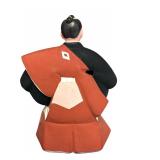 Japanese Hakata Samuri Warrior Sculpture