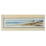 Framed Original Artwork Entitled "Dunes" Print by Arnold Alaniz