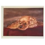 Adorable Cocker Spaniel Dog Print