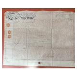 The Indenture Antique Vellum Print
