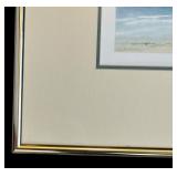 Framed Original Artwork Entitled "Dunes" Print by Arnold Alaniz