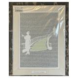 The Great Gatsby Magers and Quinn Unframed Word Print
