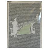 The Great Gatsby Magers and Quinn Unframed Word Print