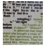 The Great Gatsby Magers and Quinn Unframed Word Print