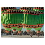 "Up, Up and Away" Unframed Hot Air Balloon Photographic Print by Judy Babcock