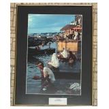 Morning Ablutions Varanassi Photographic Print by James Peterson