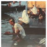 Morning Ablutions Varanassi Photographic Print by James Peterson