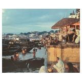 Morning Ablutions Varanassi Photographic Print by James Peterson