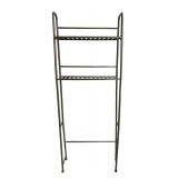 Gray Metal Bathroom Shelf