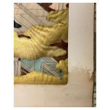 Unframed Japanese Silk Painting Original