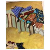 Unframed Japanese Silk Painting Original