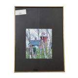 Pretty Framed and Matted Photograph