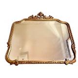 Vintage Gilded Mirror with Beautiful Hand Carved Details