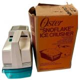 Vintage Oster Snowflake Ice Crusher