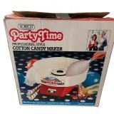 Vintage Party Time Cotton Candy Maker