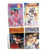 Large Lot of Vintage Comic Books Including Striker: the Armored Warrior #3, Orion #3 and More!