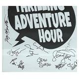 The Thrilling Adventure Hour Poster Signed and Framed