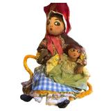 Collection of Vintage Ethnic Dolls
