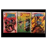 Two Shadow and One Solar Man of the Atom Comic Books