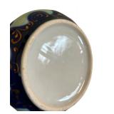 Vintage Pieces including a Hand Painted Japanese Moriage Porcelain Pitcher with Handle